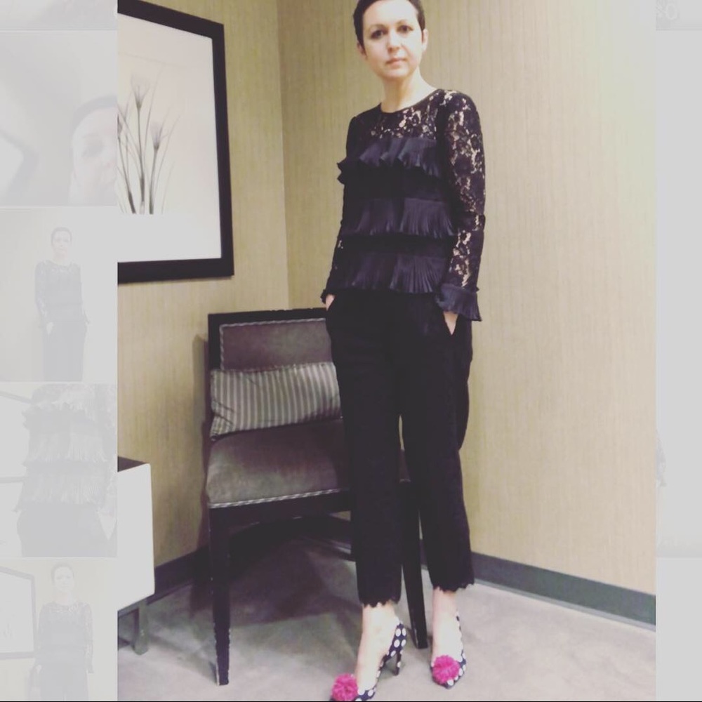 J.Crew pants +blouse set